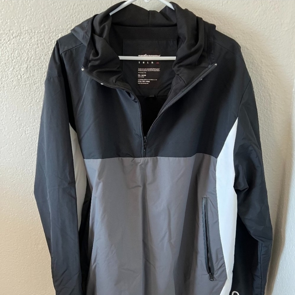 The Hundreds Hooded Jacket Quarter Zip